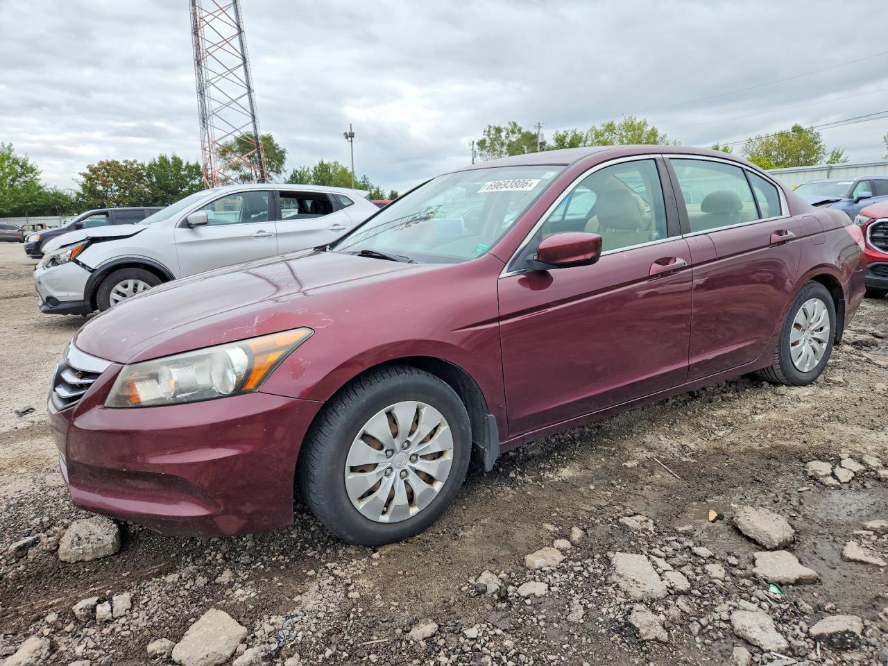 2012 HONDA ACCORD LX | 1HGCP2F36CA213055 | UPCARS