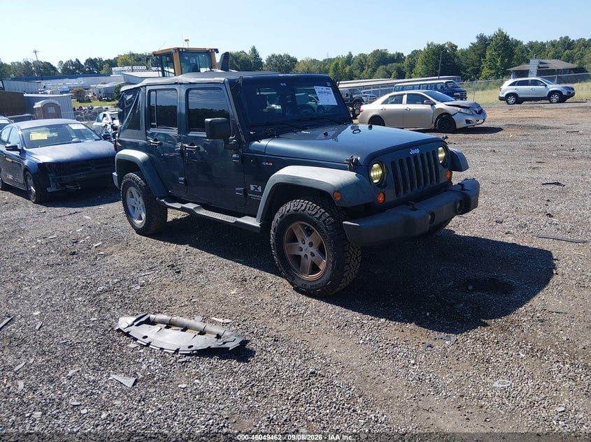 2008 JEEP WRANGLER UNLIMITED X | 1J4GA391X8L507050 | UPCARS
