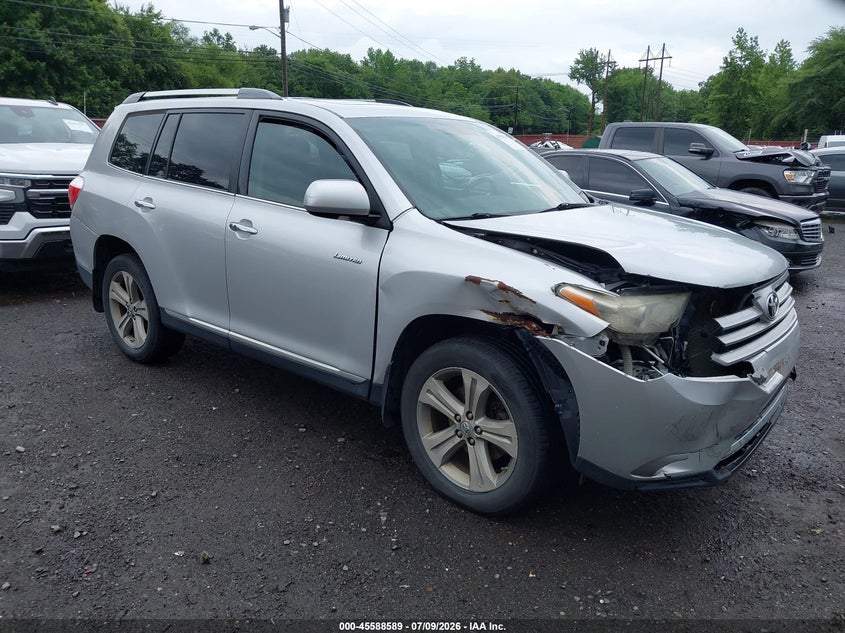 2012 TOYOTA HIGHLANDER LIMITED V6 | 5TDDK3EH3CS095361 | UPCARS