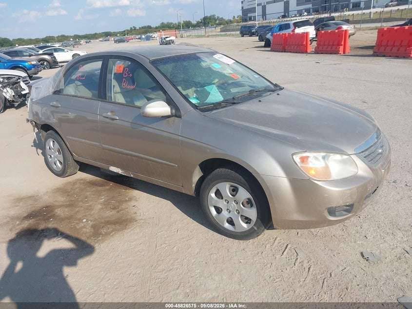 2008 KIA SPECTRA EX | KNAFE121X85494354 | UPCARS