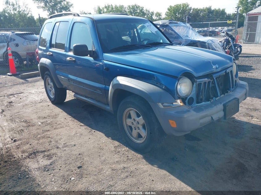 2006 JEEP LIBERTY SPORT | 1J4GL48K46W107510 | UPCARS