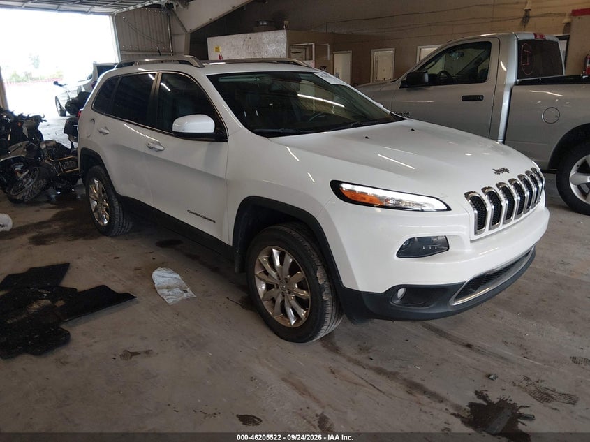 2016 JEEP CHEROKEE LIMITED | 1C4PJMDS4GW118798 | UPCARS