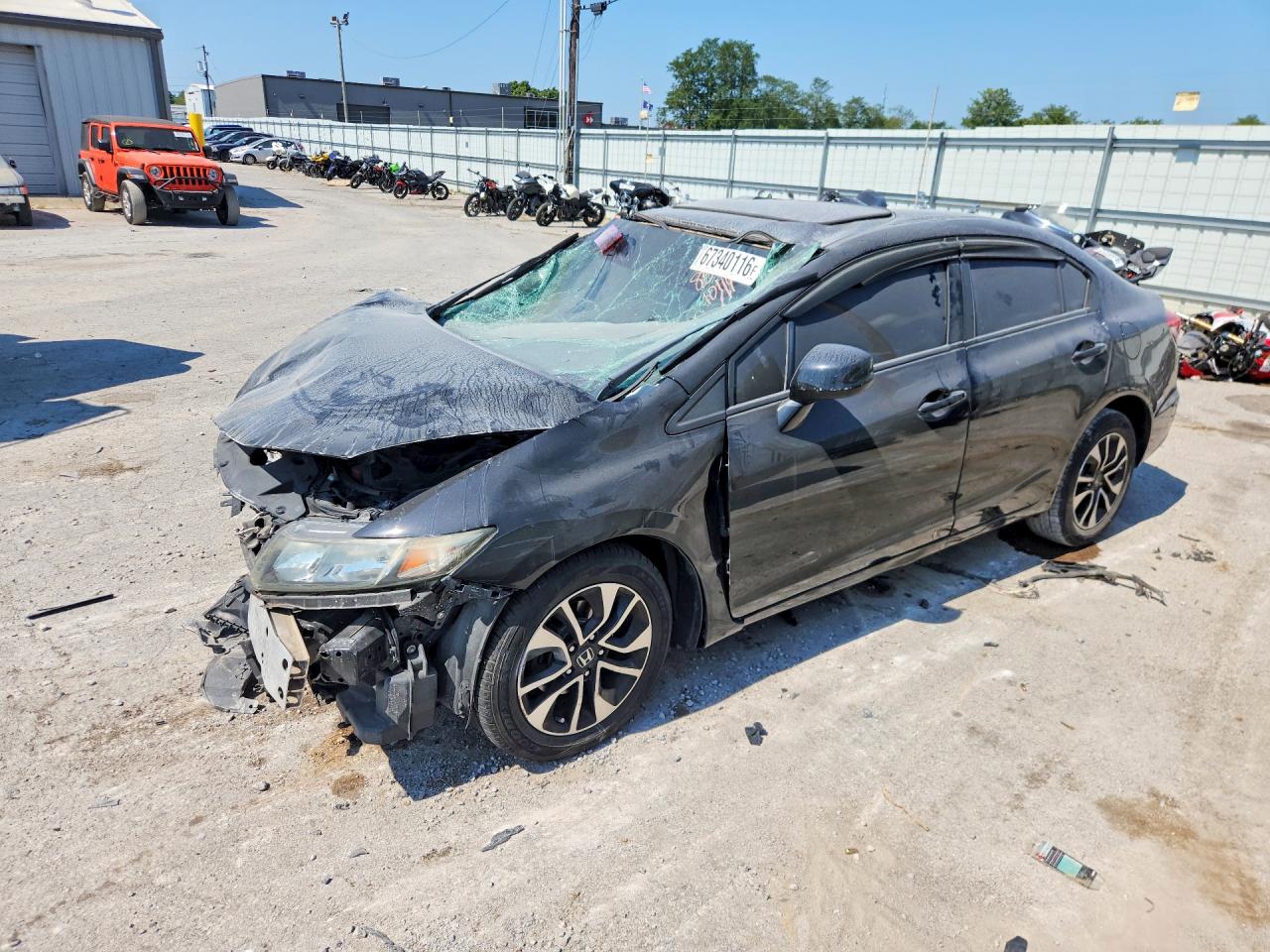 2013 HONDA CIVIC EX | 19XFB2F83DE088505 | UPCARS