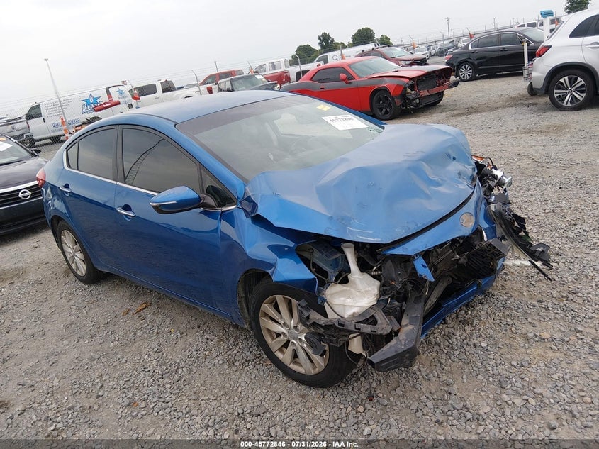 2014 KIA FORT EX | KNAFX4A88E5165769 | UPCARS