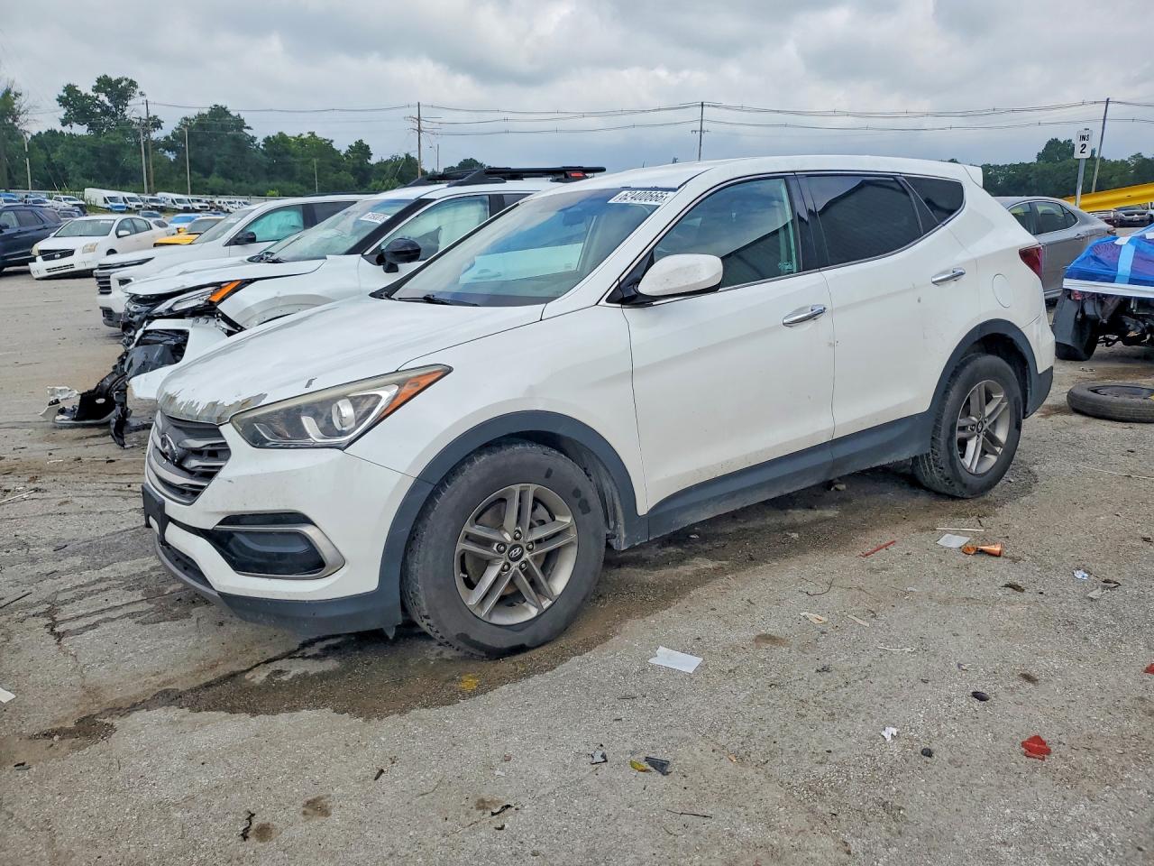 2017 HYUNDAI SANTA FE 2.4L | 5XYZTDLB6HG441897 | UPCARS
