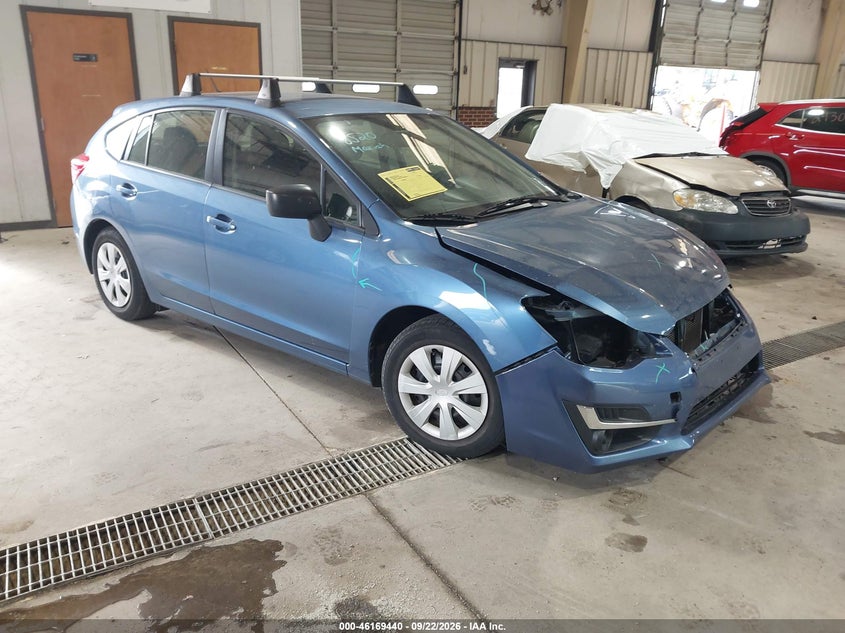 2016 SUBARU IMPREZA 2.0I | JF1GPAA68G8272266 | UPCARS