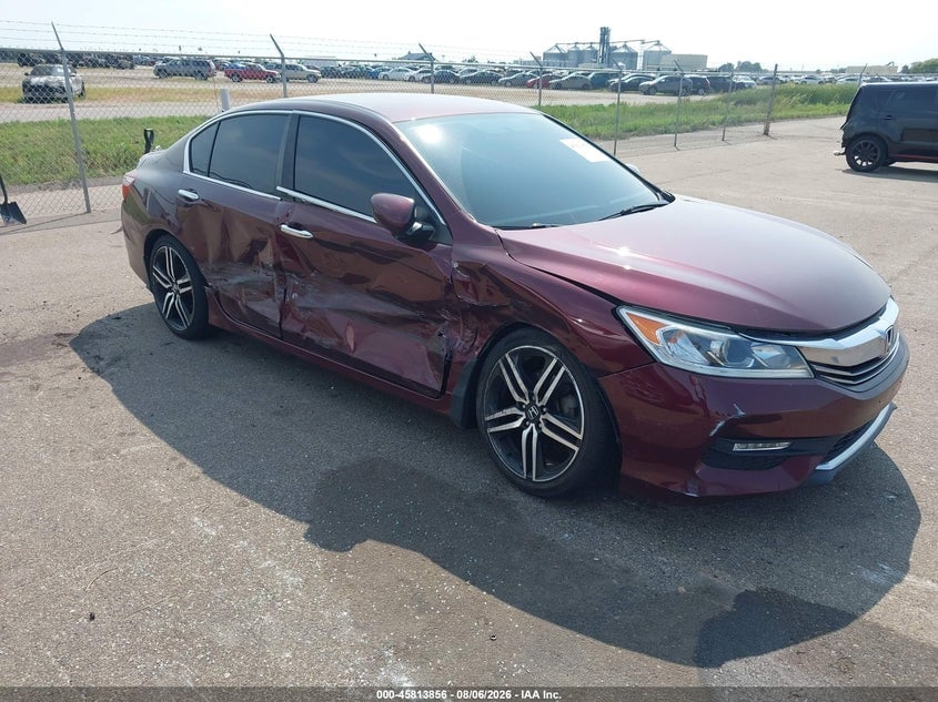 2017 HONDA ACCORD SPORT | 1HGCR2F53HA143596 | UPCARS
