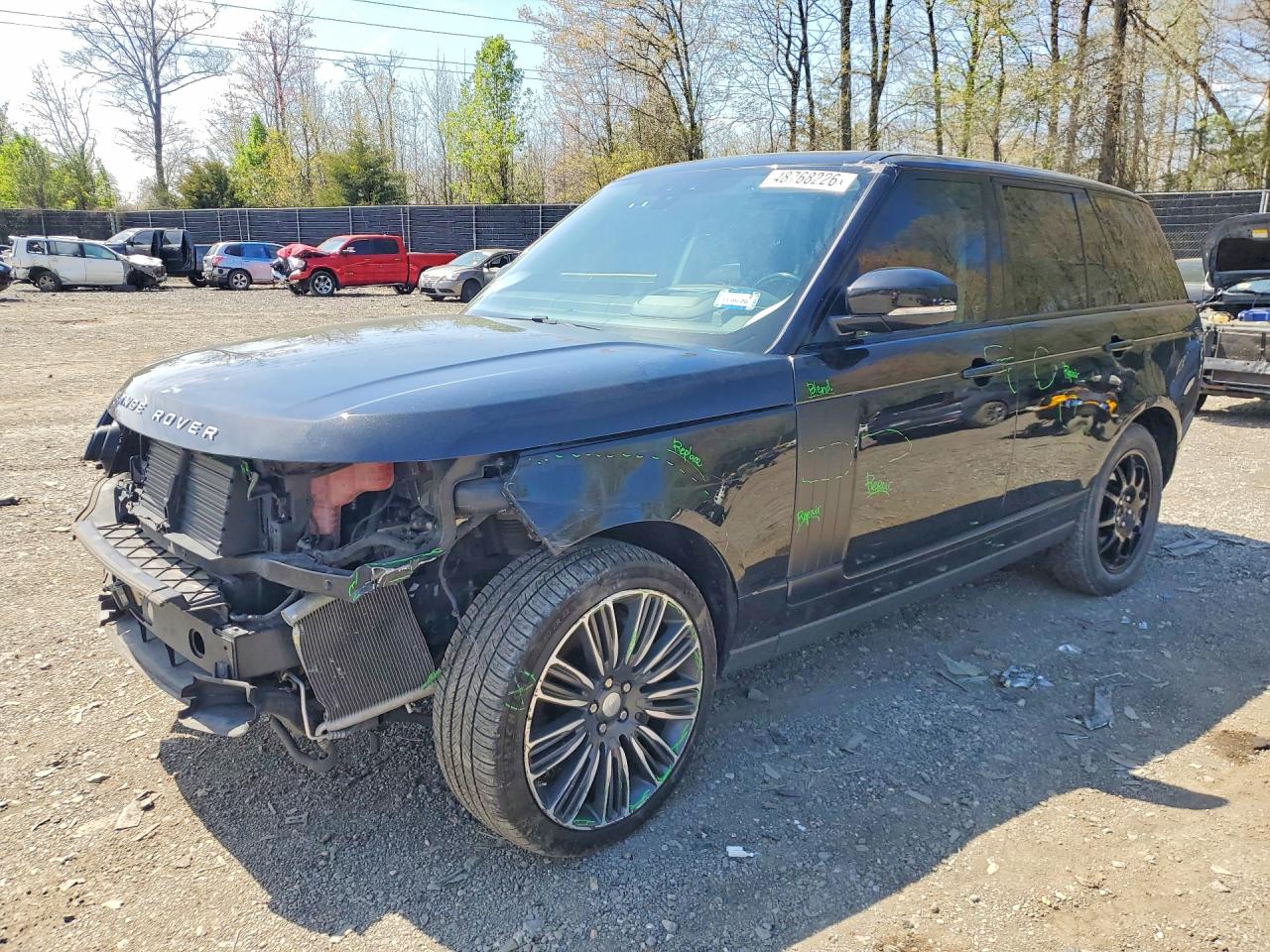 2018 LAND ROVER RANGEROVER HSE | SALGS2SV5JA393379 | UPCARS