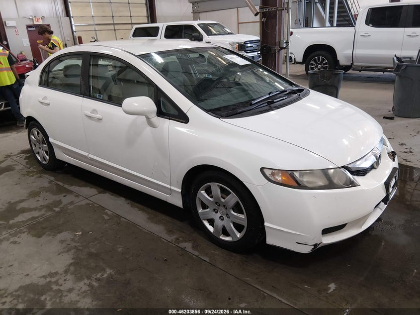 2009 HONDA CIVIC LX | 19XFA16519E040852 | UPCARS
