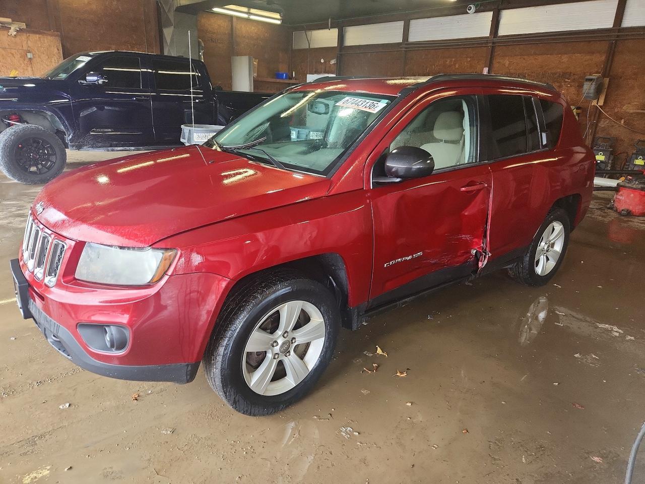 2014 JEEP COMPAS SPORT | 1C4NJDBB0ED762804 | UPCARS