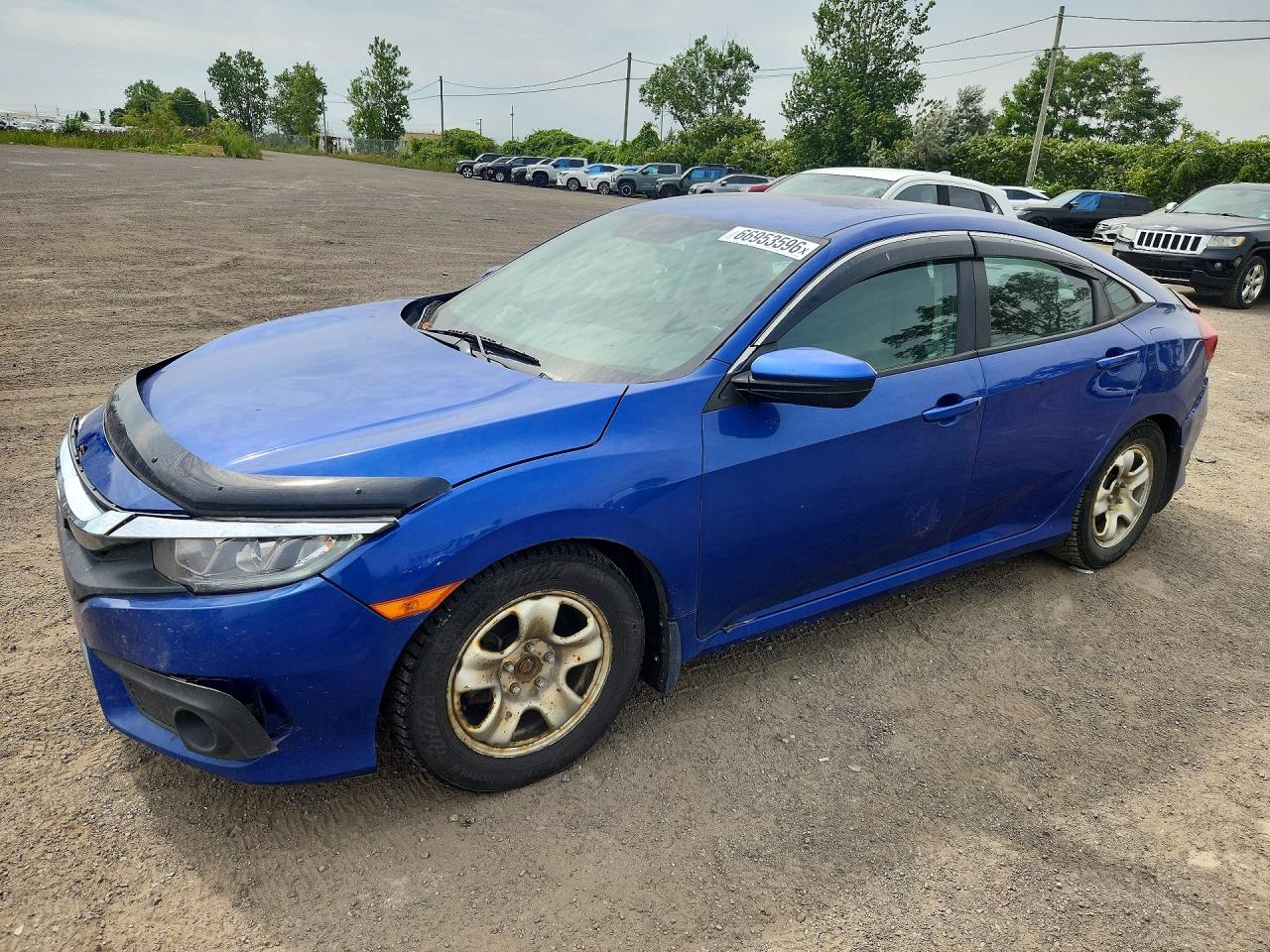2018 HONDA CIVIC LX | 2HGFC2F67JH039546 | UPCARS