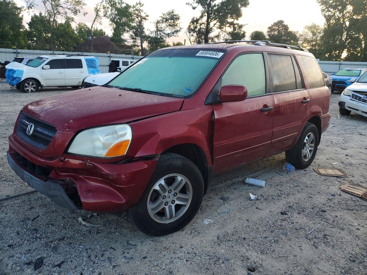 2004 HONDA PILOT | 5FNYF18634B003255 | UPCARS