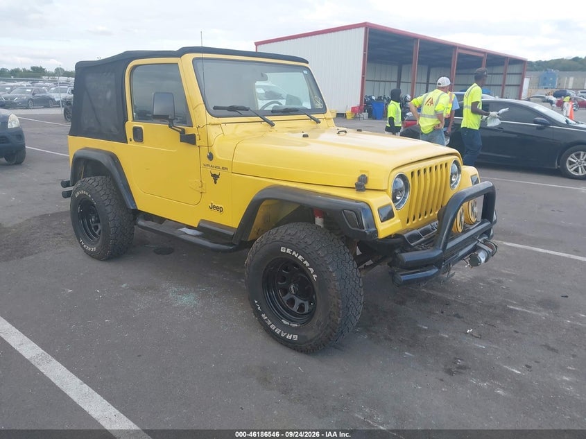 2000 JEEP WRANGLER SE | 1J4FA29P2YP797156 | UPCARS