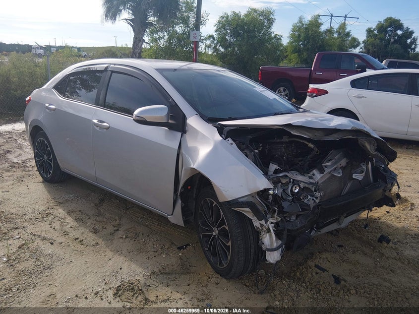 2015 TOYOTA COROLLA S | 2T1BURHEXFC325433 | UPCARS