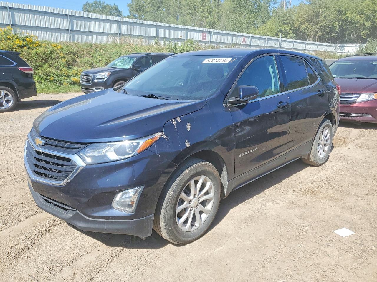 2020 CHEVROLET EQUINOX LT | 3GNAXTEV6LS736161 | UPCARS
