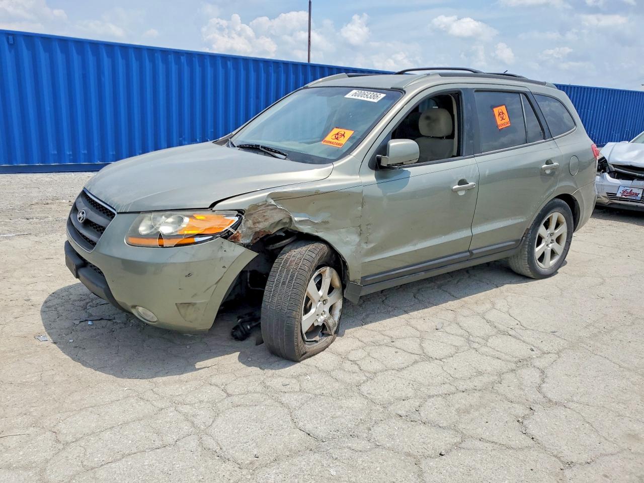 2008 HYUNDAI SANTA FE SE | 5NMSH73E98H184531 | UPCARS