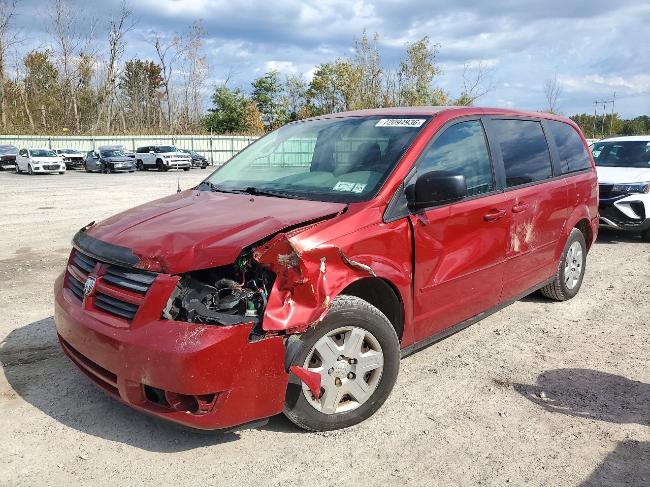2010 DODGE CARAVAN SE | 2D4RN4DE0AR145118 | UPCARS