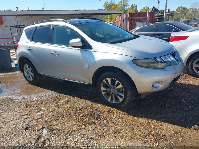 2009 NISSAN MURANO SL | JN8AZ18U39W019020 | UPCARS