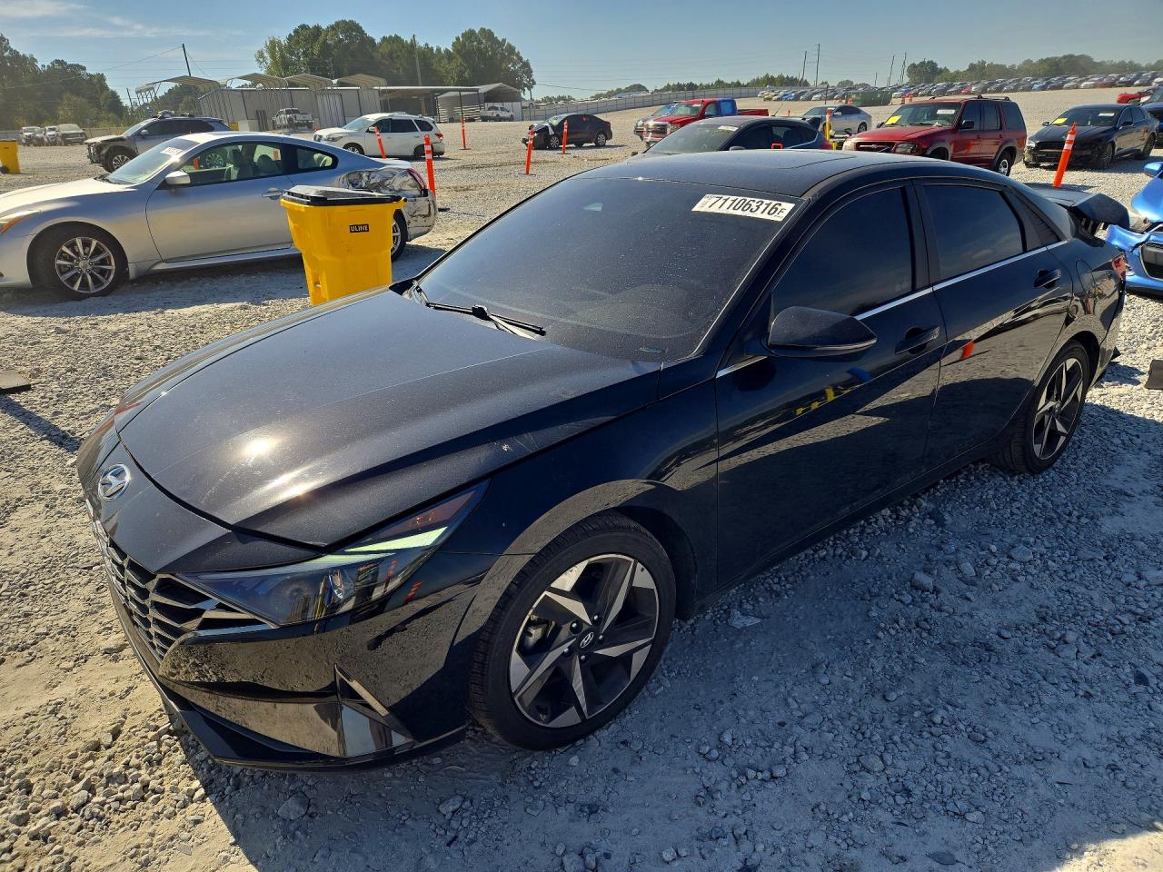 2021 HYUNDAI ELANTRA SEL | 5NPLN4AG8MH029935 | UPCARS