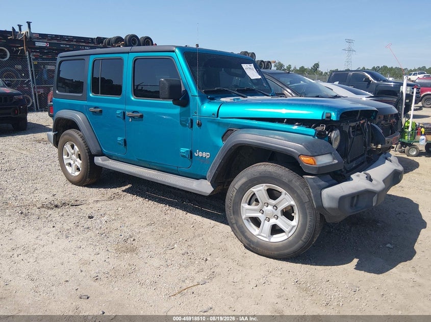 2019 JEEP WRANGLER UNLIMITED SPORT S 4X4 | 1C4HJXDN7KW617619 | UPCARS
