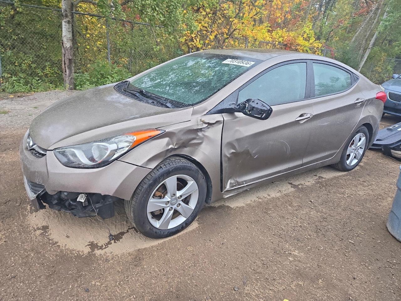 2013 HYUNDAI ELANTRA GLS | 5NPDH4AE7DH212446 | UPCARS