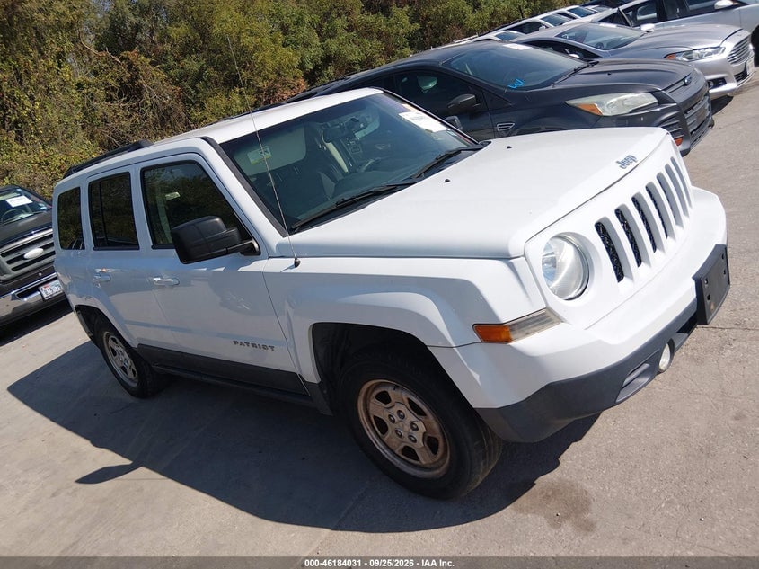 2016 JEEP PATRIOT SPORT | 1C4NJPBB0GD810211 | UPCARS