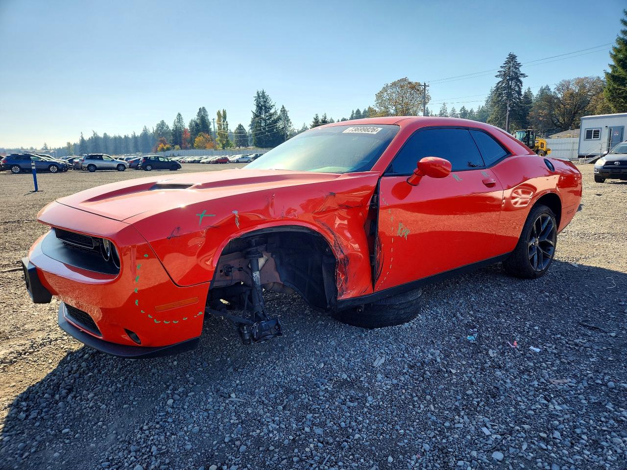 2021 DODGE CHALLENGER SXT | 2C3CDZAG7MH596621 | UPCARS