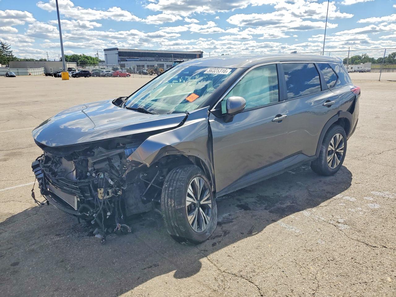 2022 NISSAN ROGUE SV | 5N1BT3BA1NC689779 | UPCARS
