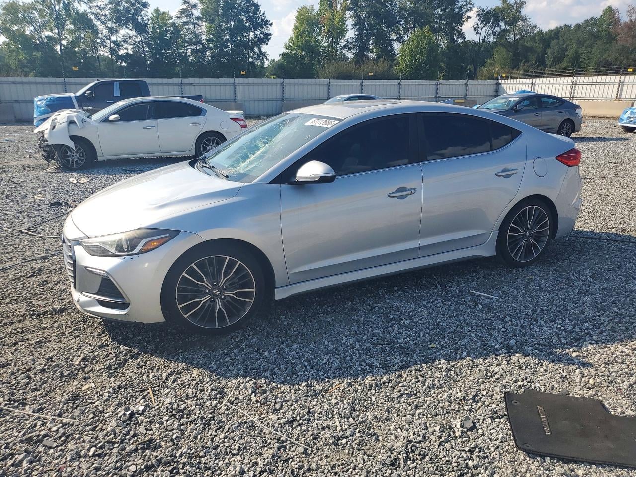 2018 HYUNDAI ELANTRA SPORT | KMHD04LB8JU535461 | UPCARS
