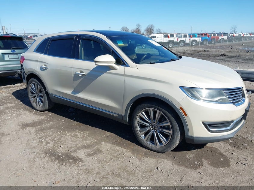 2016 LINCOLN MKX RESERVE | 2LMTJ8LP5GBL32235 | UPCARS