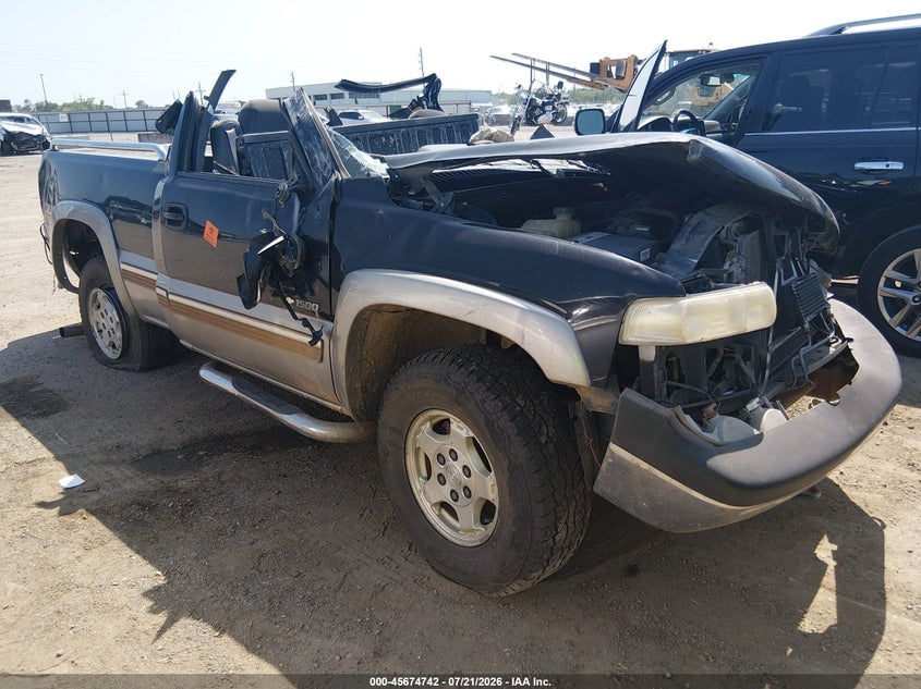 2002 CHEVROLET SILVERADO 1500 LS | 1GCEK14T32Z242922 | UPCARS