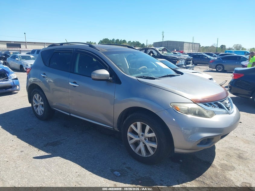 2012 NISSAN MURANO SV | JN8AZ1MU6CW114524 | UPCARS