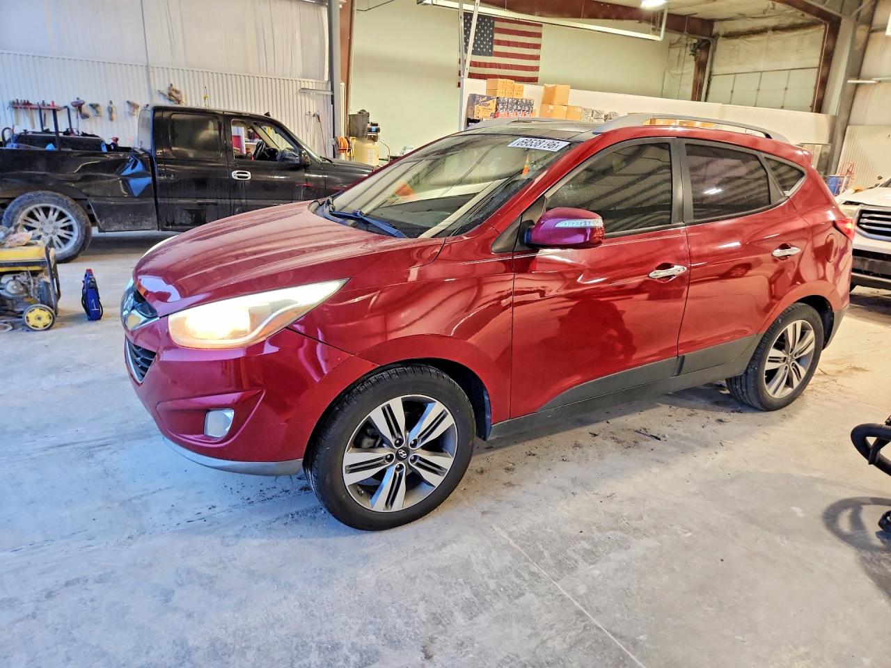 2014 HYUNDAI TUCSON LIMITED | KM8JU3AG4EU858170 | UPCARS