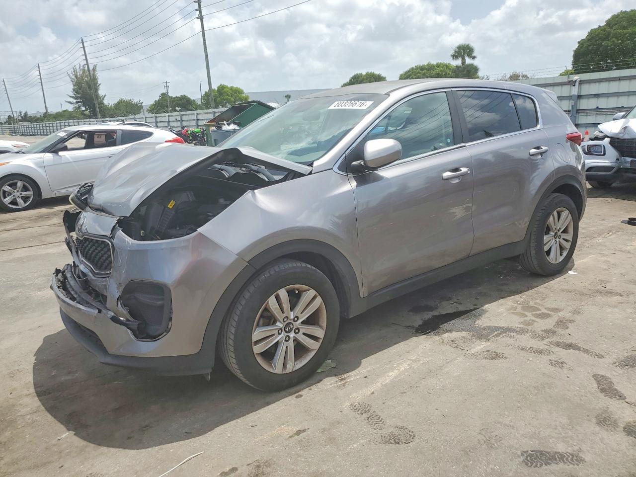 2019 KIA SPORTAGE LX | KNDPM3AC0K7536843 | UPCARS