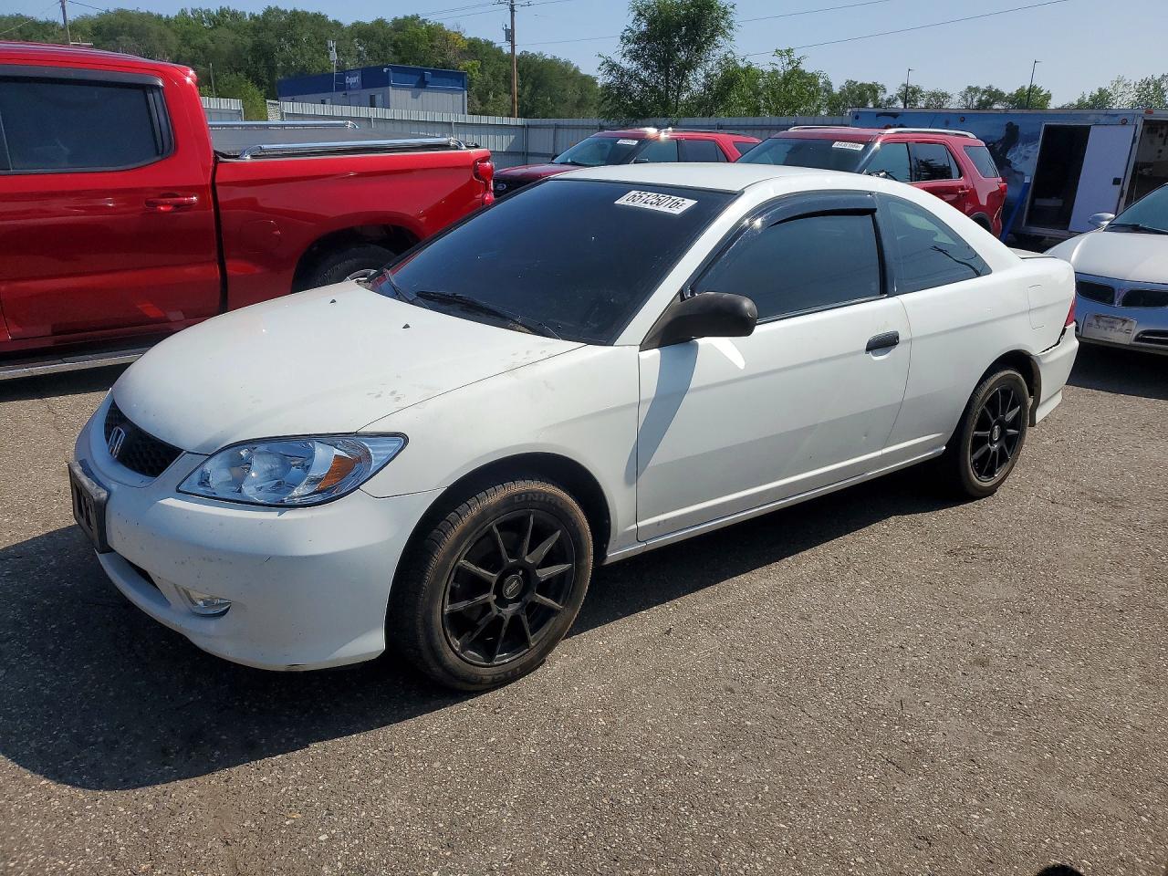 2005 HONDA CIVIC DX VP | 1HGEM22135L070594 | UPCARS
