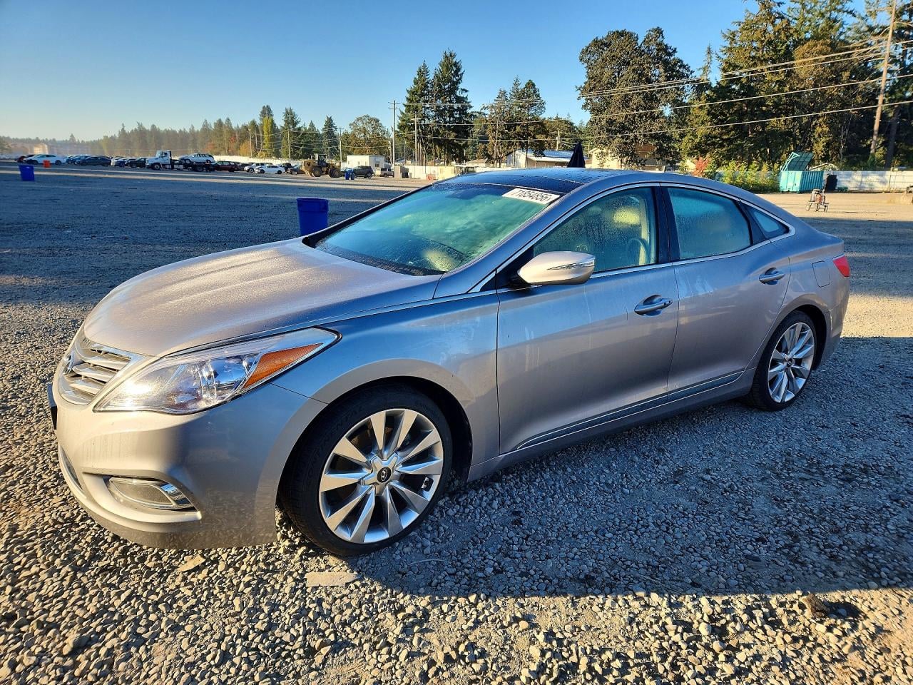 2013 HYUNDAI AZERA BASE | KMHFH4JG6DA265345 | UPCARS