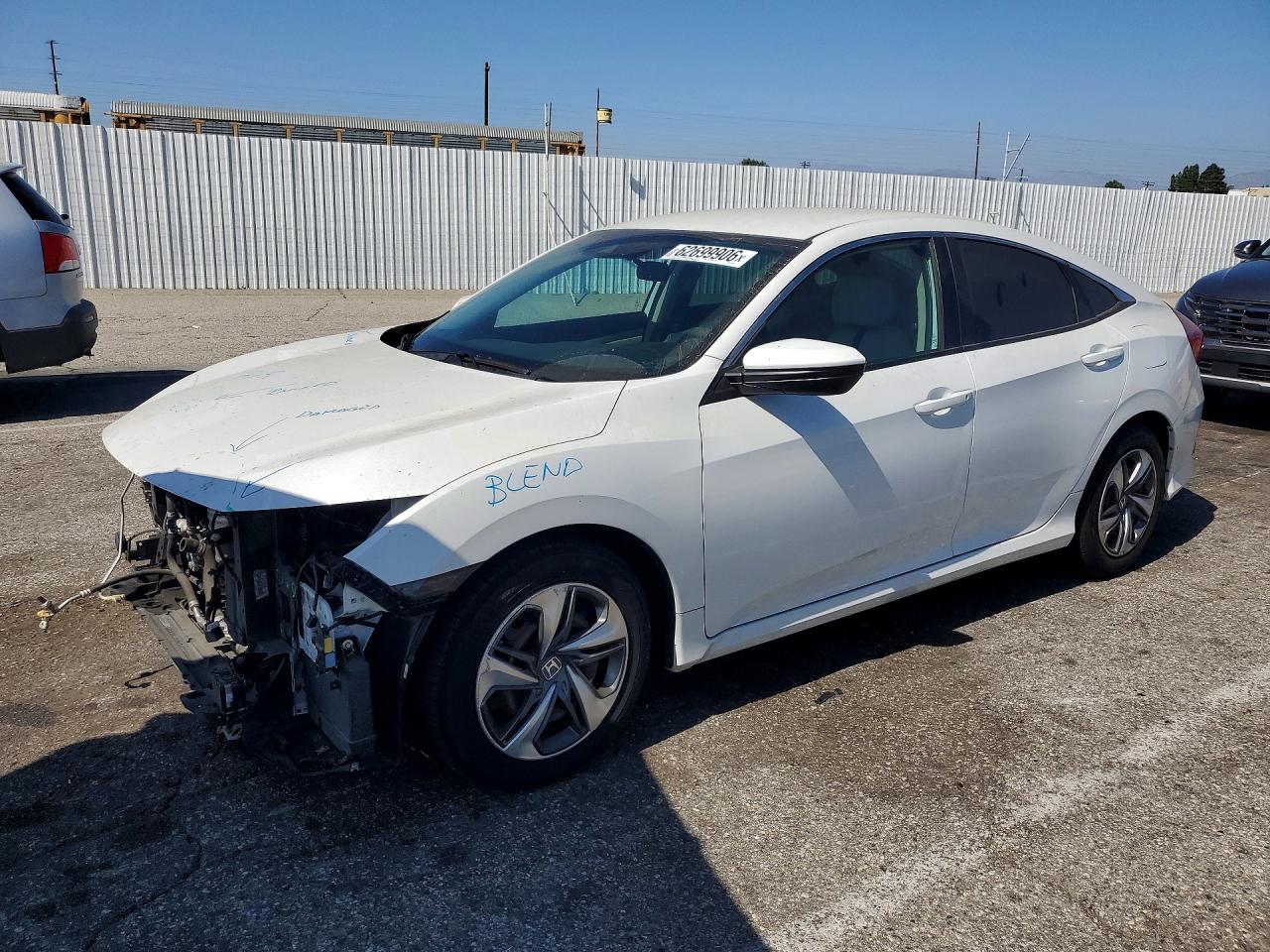 2021 HONDA CIVIC LX | 2HGFC2F60MH516547 | UPCARS