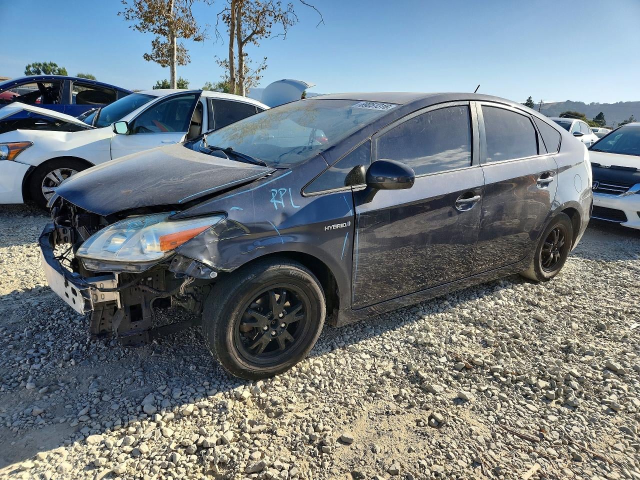2011 TOYOTA PRIUS TWO | JTDKN3DU6B0268126 | UPCARS