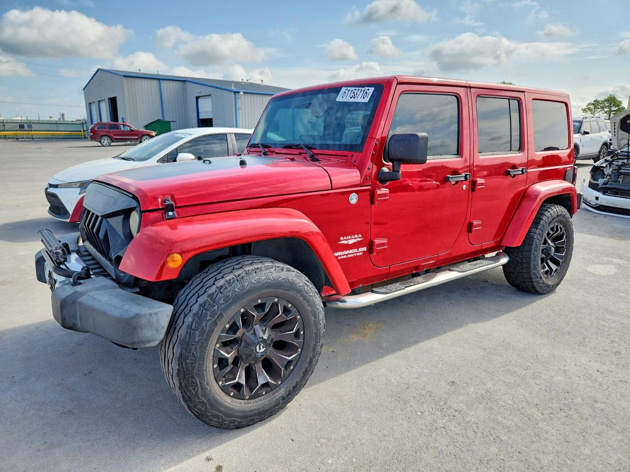 2012 JEEP WRANGLER SAHARA | 1C4BJWEGXCL241260 | UPCARS
