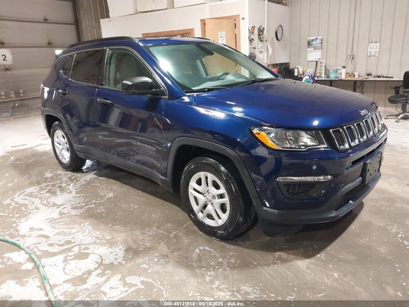 2019 JEEP COMPAS SPORT FWD | 3C4NJCAB6KT793458 | UPCARS
