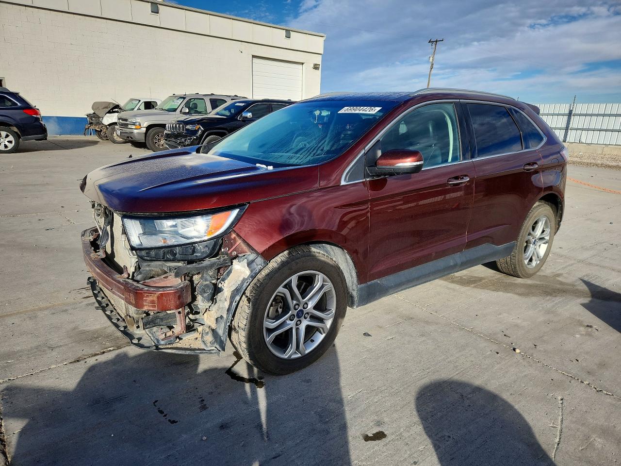 2015 FORD EDGE TITANIUM | 2FMTK4K99FBB22630 | UPCARS