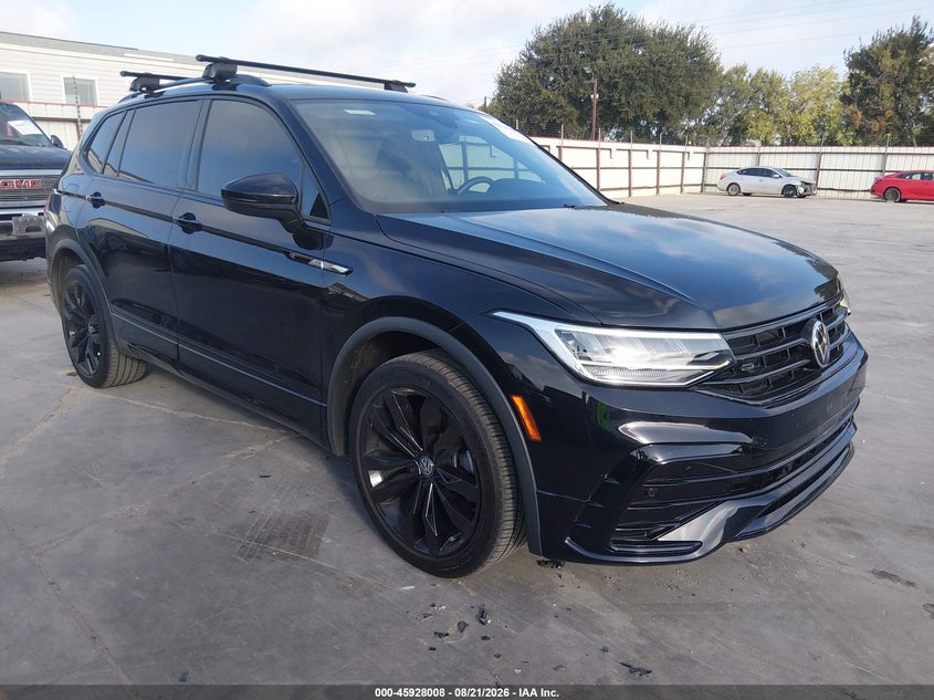 2022 VOLKSWAGEN TIGUAN 2.0T SE R-LINE BLACK | 3VVCB7AX0NM133858 | UPCARS