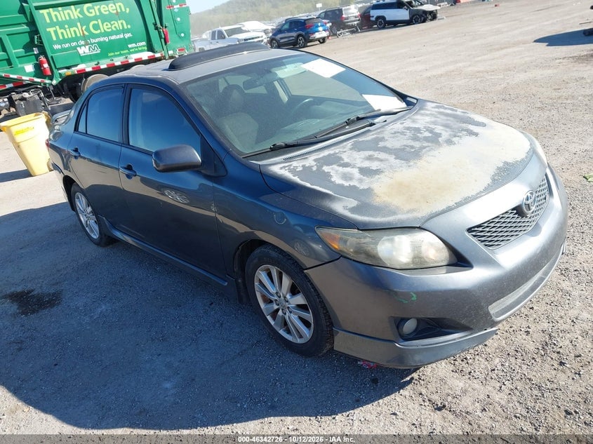 2010 TOYOTA COROLLA S | 1NXBU4EE9AZ255647 | UPCARS