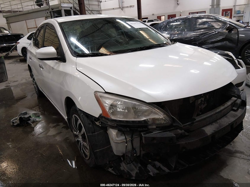 2014 NISSAN SENTRA S | 3N1AB7AP7EL681614 | UPCARS