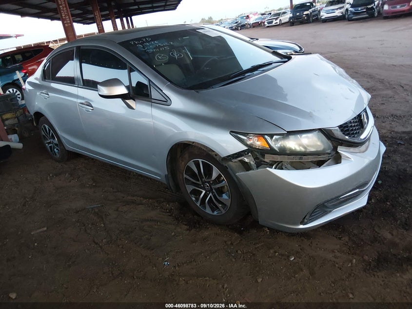 2013 HONDA CIVIC EX | 19XFB2F81DE073128 | UPCARS