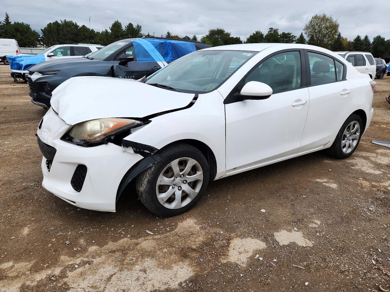 2012 MAZDA 3 I | JM1BL1UF2C1527220 | UPCARS