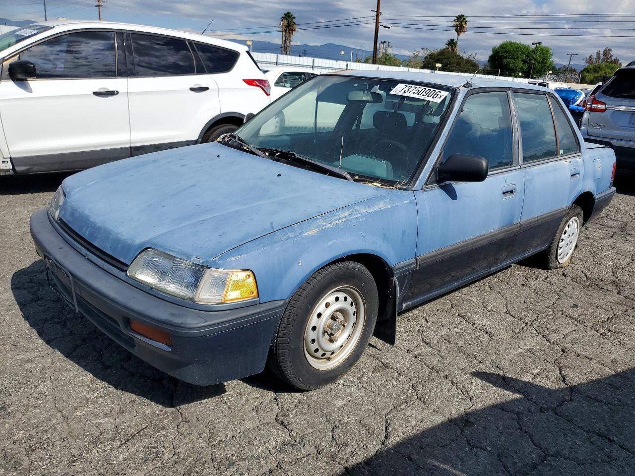 1989 HONDA CIVIC LX | 1HGED3653KA021504 | UPCARS