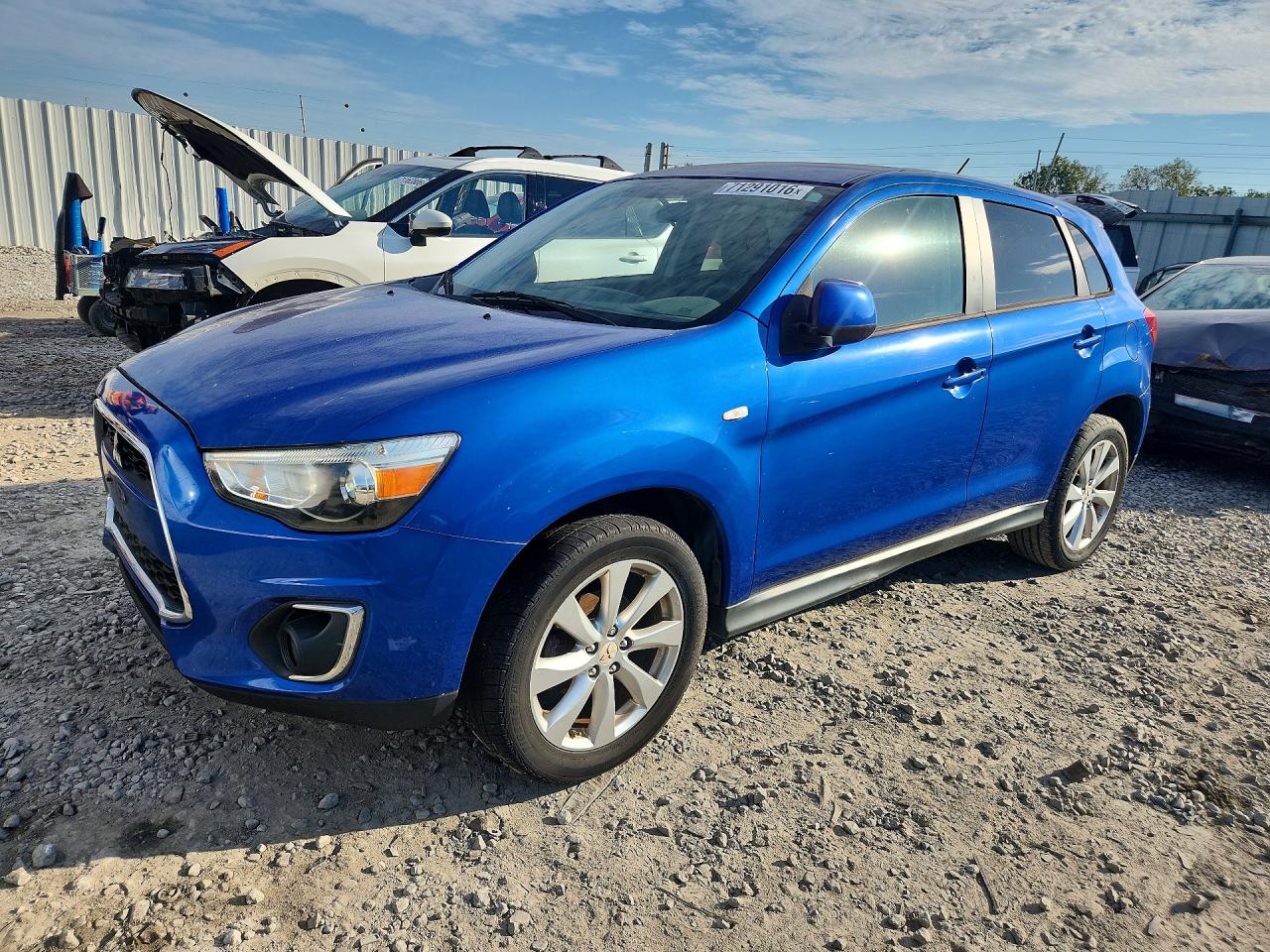 2015 MITSUBISHI OUTLANDER ES | 4A4AP3AUXFE058222 | UPCARS