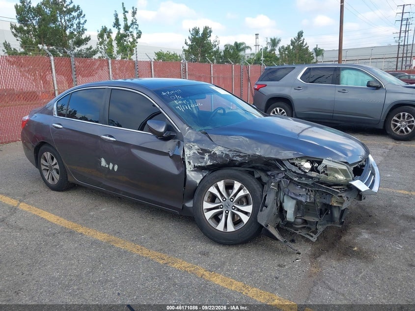 2014 HONDA ACCORD LX | 1HGCR2F36EA097093 | UPCARS