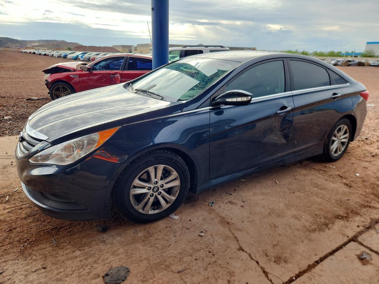 2014 HYUNDAI SONATA GLS | 5NPEB4AC8EH878169 | UPCARS